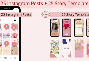 41589Thiết kế Instagram Template, Facebook ad, Social Media giá học sinh