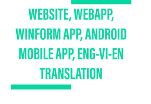 41772Viết bài cho website và dịch thuật Anh Việt Anh